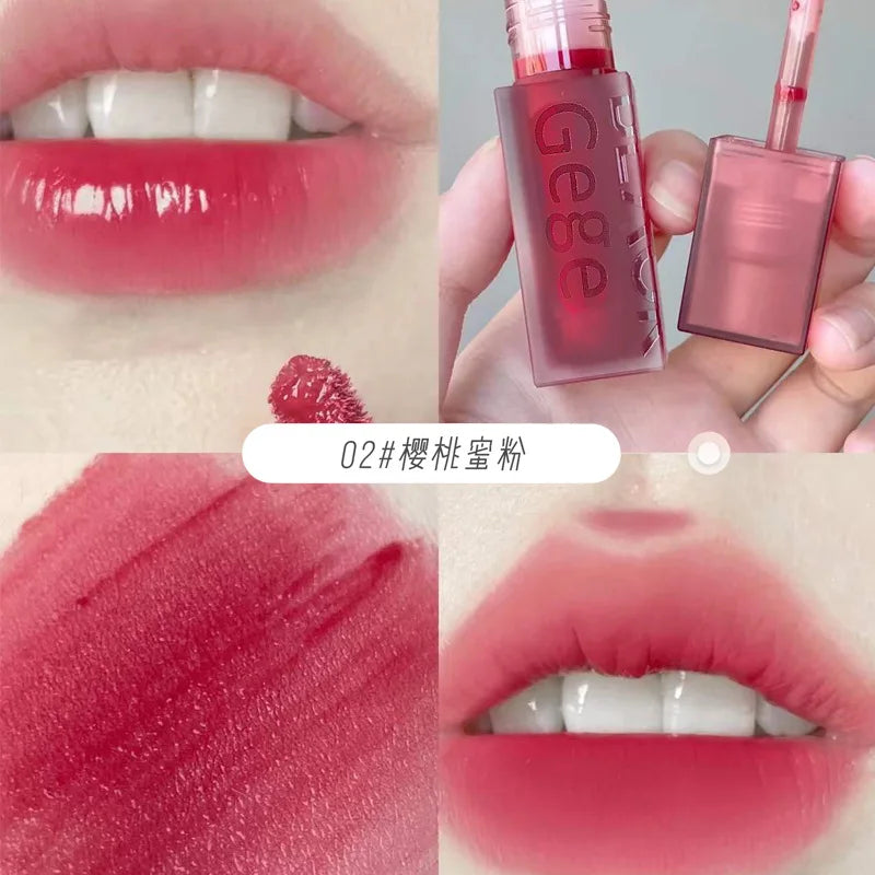 Gege Bear Velvet Lip Glaze.