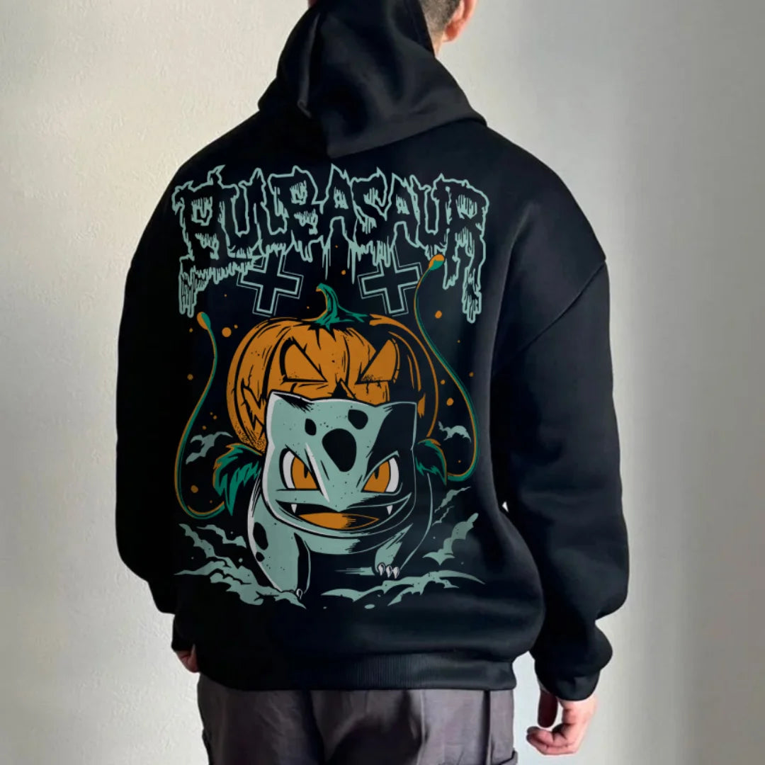 2025 Pikachu Ash 1995 Printed Oversized 4xl Pok É Mon Men's and Women's Autumn and Winter Fleece Y2K Halloween Hooded Sweatshirt