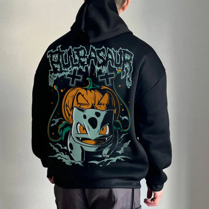 2025 Pikachu Ash 1995 Printed Oversized 4xl Pok É Mon Men's and Women's Autumn and Winter Fleece Y2K Halloween Hooded Sweatshirt