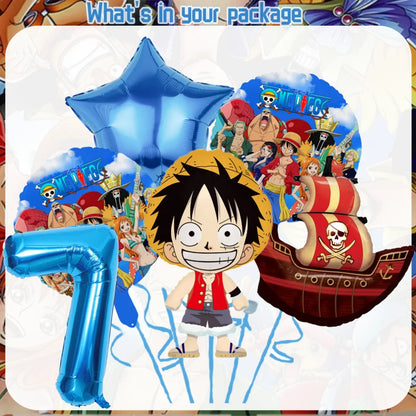 One Piece Sanji & Nami Birthday Party Tableware Set 🎉🏴‍☠️