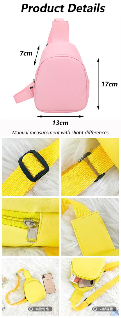 ⭐️NEW KPOP Hest Bag for Boys Girls Anime Cartoon Cute Shoulder Bags Students Fashion Crossbody Pouch Cute Coin Purse Fans Gift