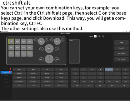 12-Key RGB Macro Mechanical Keypad with 4 Knobs