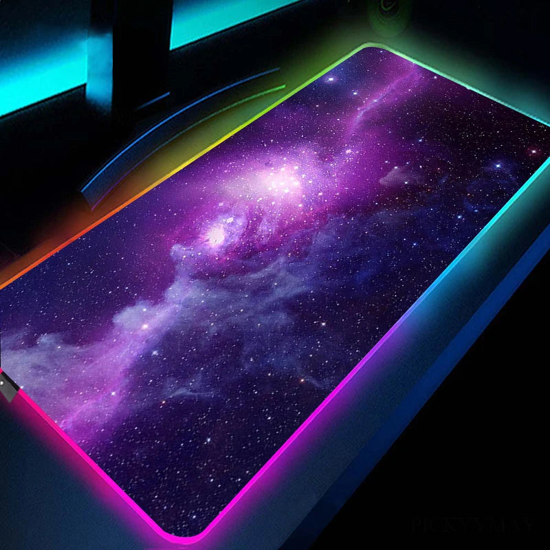 CosmicGlow RGB Desk Mat