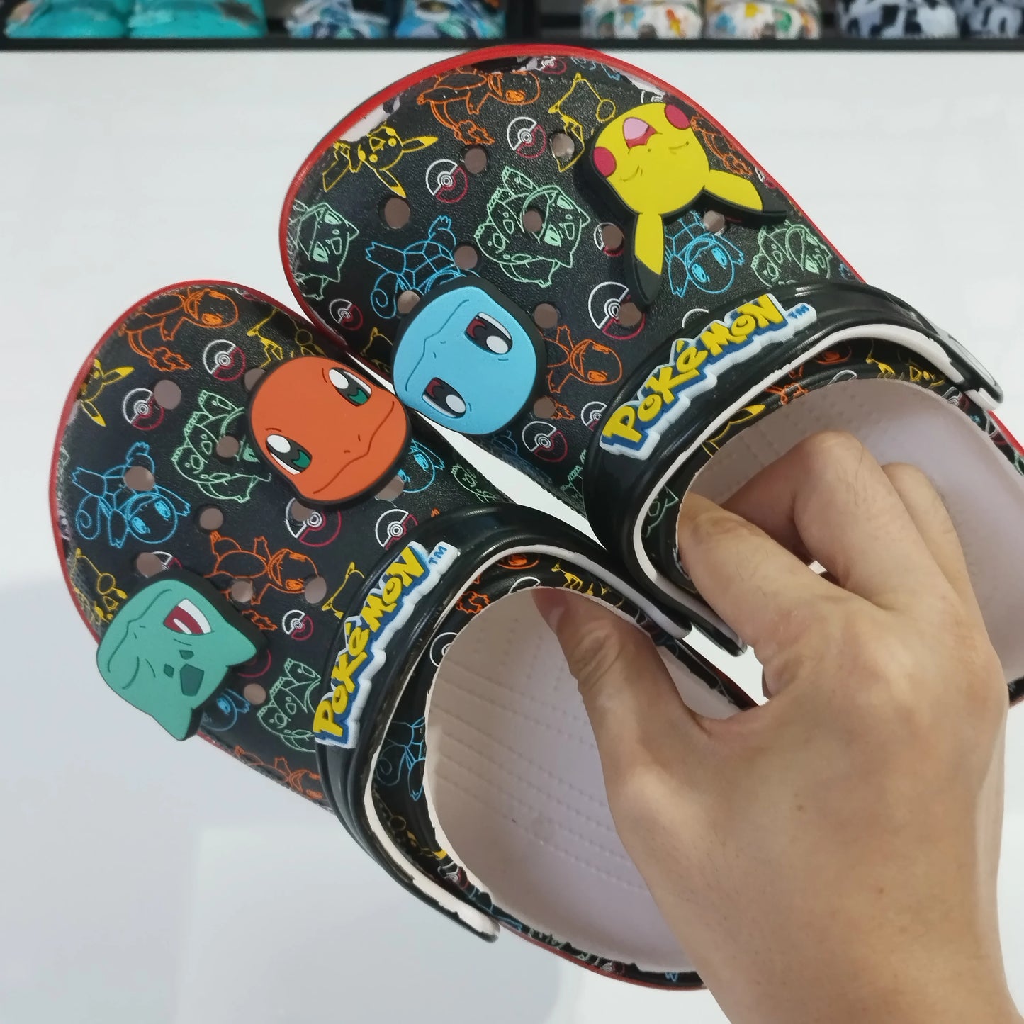 2026 Pokemon Series Peripheral Cute Slippers Eva Ultra-Light Soft Soles Versatile Comfortable Shoes Fpr Boys And Girls