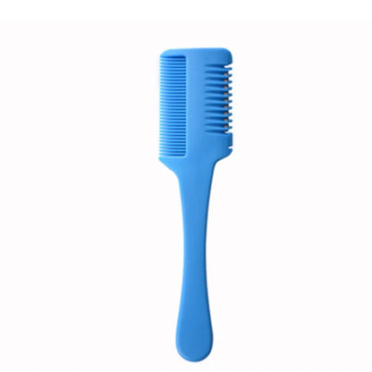 1pc Hair Cutting Comb Hair Brushes with Razor Blades Hair Trimmer Cutting Thinning Tools Barbershop Hair Salon Styling Tool Comb