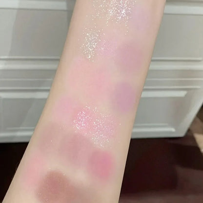 18 Color Pearl Matte Palette