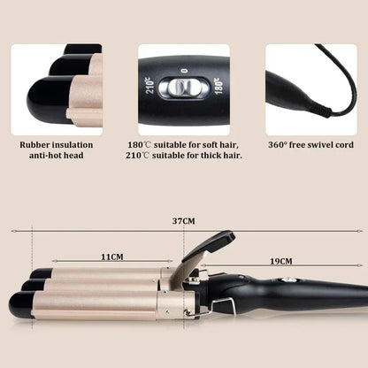 Ceramic Curling Iron Pro.