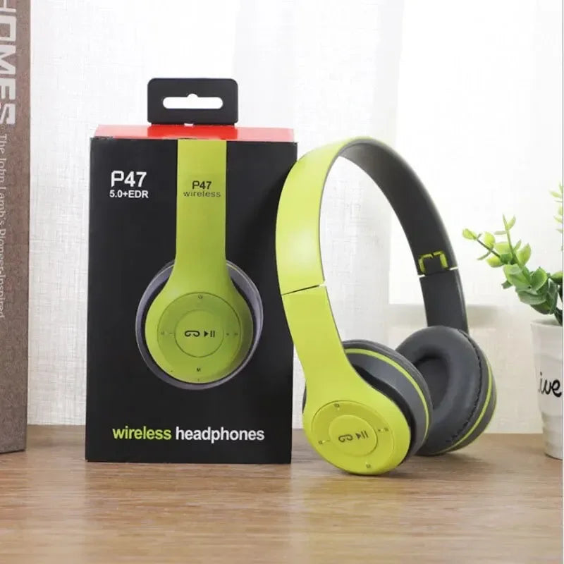 P47 Wireless Bluetooth Headphones