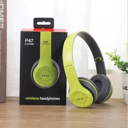 P47 Wireless Bluetooth Headphones