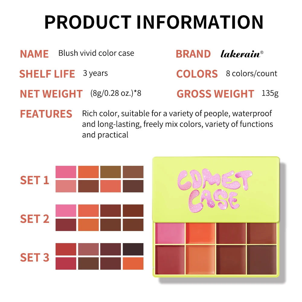 Cream Blush & Highlighter Palette