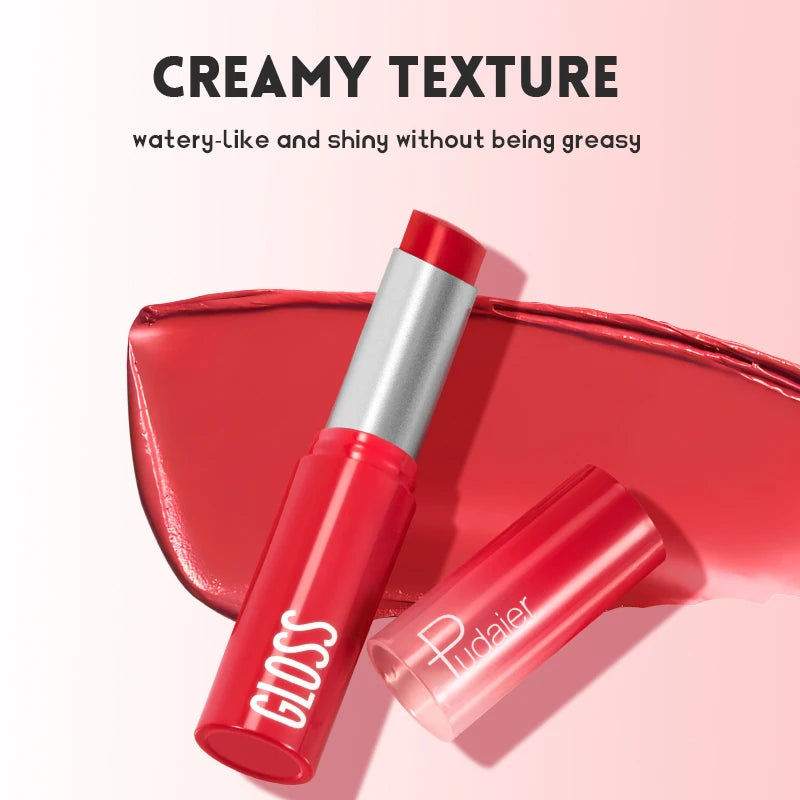 Watery Mirror Gloss Lipstick: Ultra-Hydrating High-Shine Lip Glaze