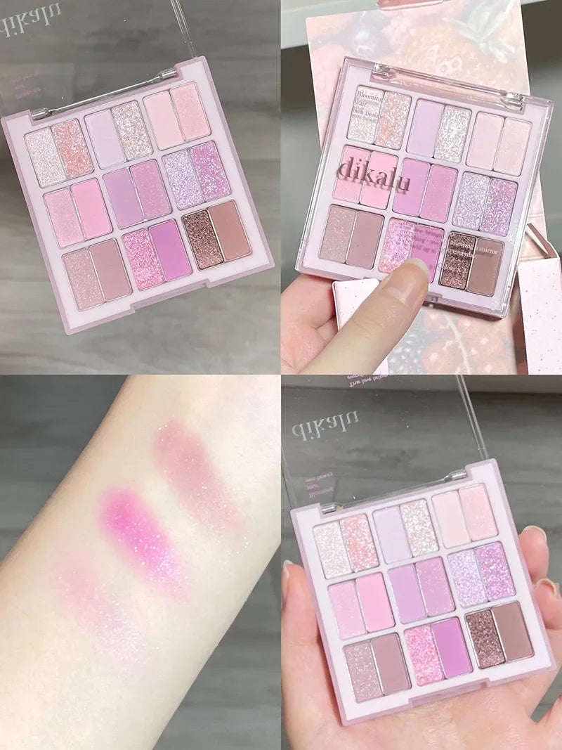 18 Color Pearl Matte Palette