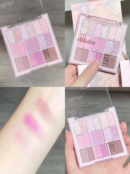 18 Color Pearl Matte Palette