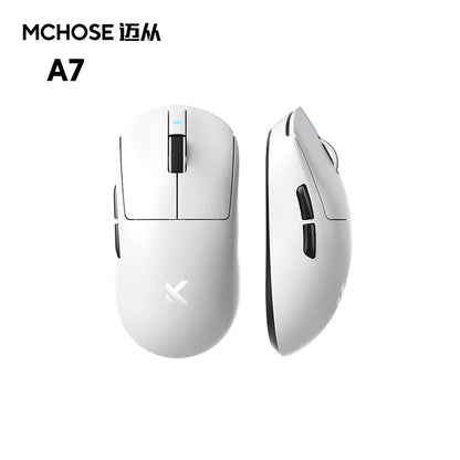New Mchose A7 & A7v2 Advanced Lightweight Wireless Mouse Tri-Mode Connection Gaming Office Mouse Christmas Gift For Boys