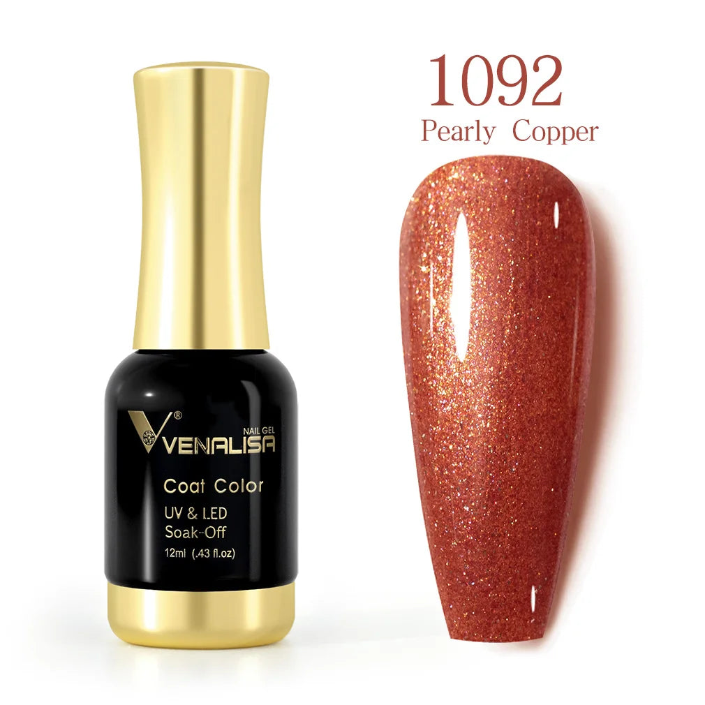 VENALISA Nail Gel Varnish TPO FREE Soak Off UV LED Organic Odorless Enamels Nail Art Colors 12ml 120Colors UV Gel Nail Polish