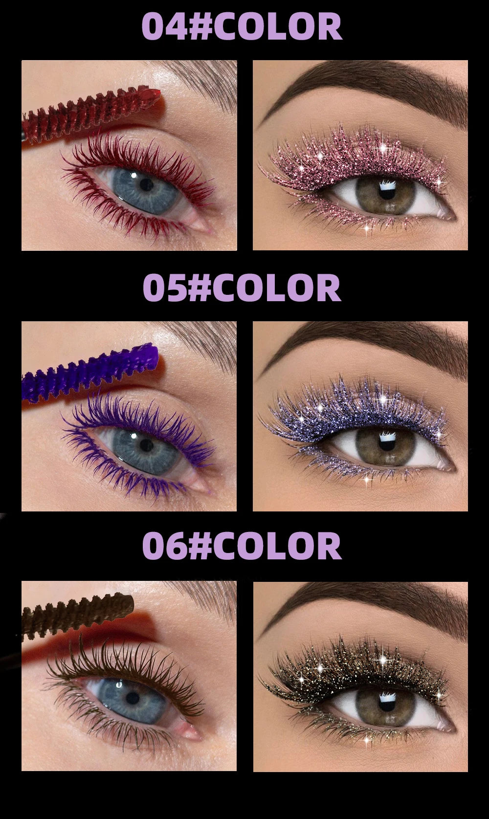 Glitter Diamond Mascara.