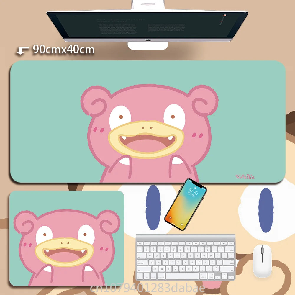 Leather Pokémon Pikachu Keyboard Pad Boy Girl Super Handsome Table Mat Cute Table Mat Computer Accessories PC Game Mouse Pad