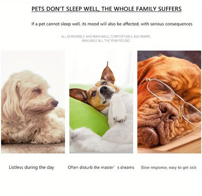 BeiYu Premium Pet Sofa Bed: Ultra-Soft Winter Lounger for Dogs & Cats
