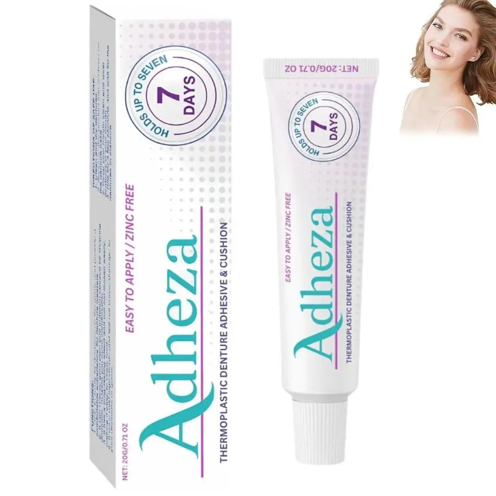 Seamless Fit Dental Adhesive Reusable Oral Health Care Denture Fixation Adhesive Comfortable Thermoplastic Denture Adhesive