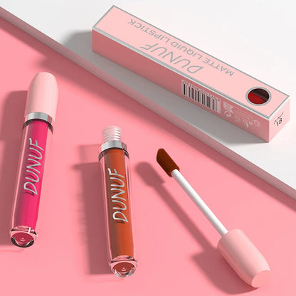 25 Color Velvet Matte Lipstick Liquid Waterproof Sexy Red Matte Lip Glaze Non-Stick Halloween Makeup Not Easy To Fade Lip Gloss
