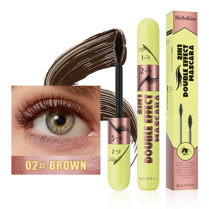 Brown Dual Brush Mascara.