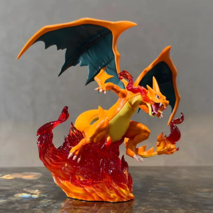 20cm/7.87in Anime Digimon Adventure Figure Charizard Action Figures PVC Statue Collection Model Toys Gifts