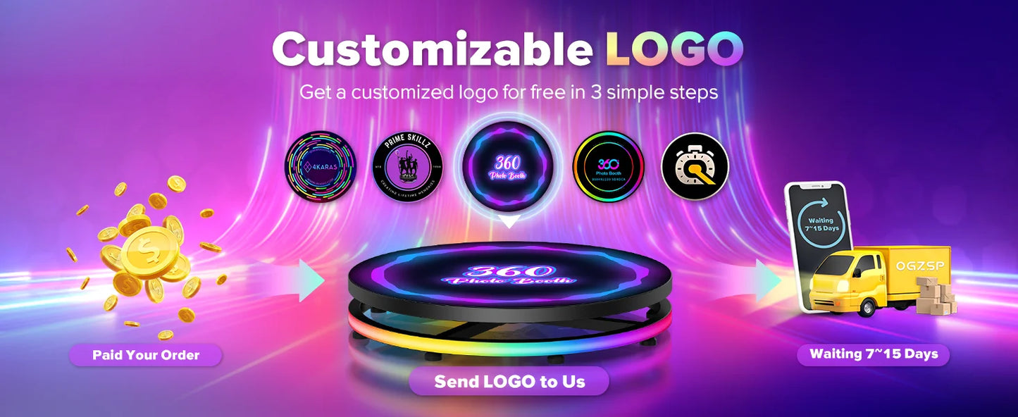 360° Photo Booth Machine