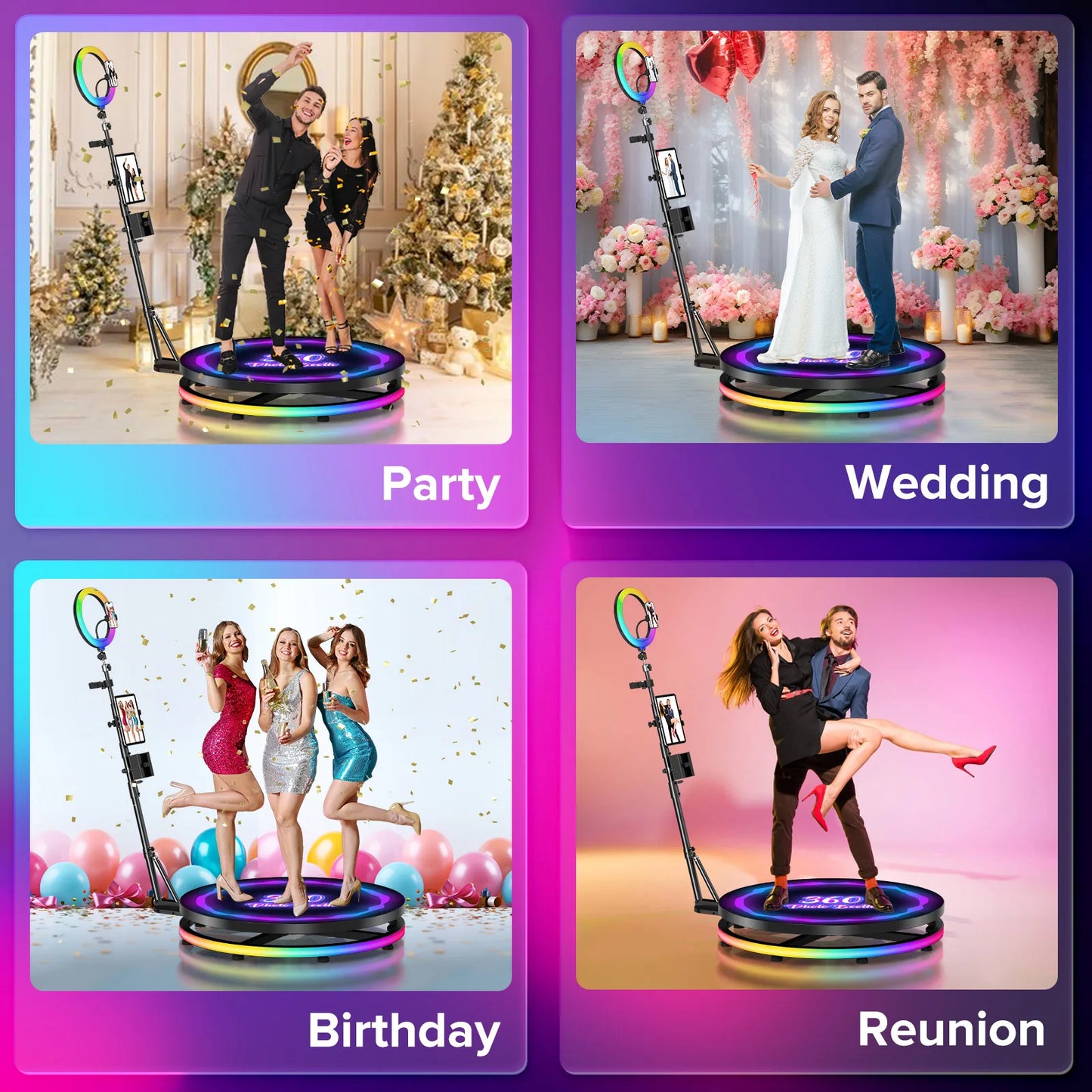 360° Photo Booth Machine