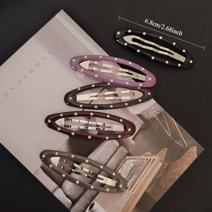 Simple Retro Hair Clips.