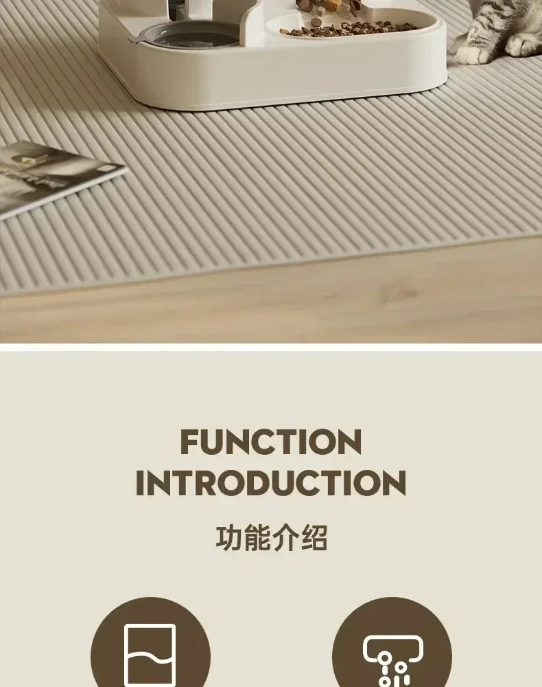 Automatic Pet Feeder with Water Fountain  2 🐶🐱💧