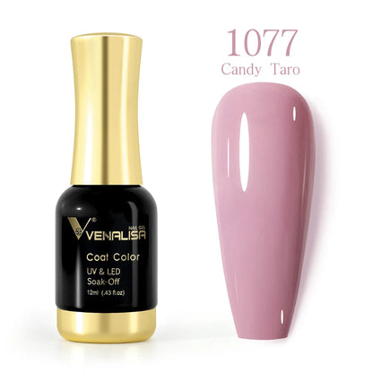 VENALISA Nail Gel Varnish TPO FREE Soak Off UV LED Organic Odorless Enamels Nail Art Colors 12ml 120Colors UV Gel Nail Polish
