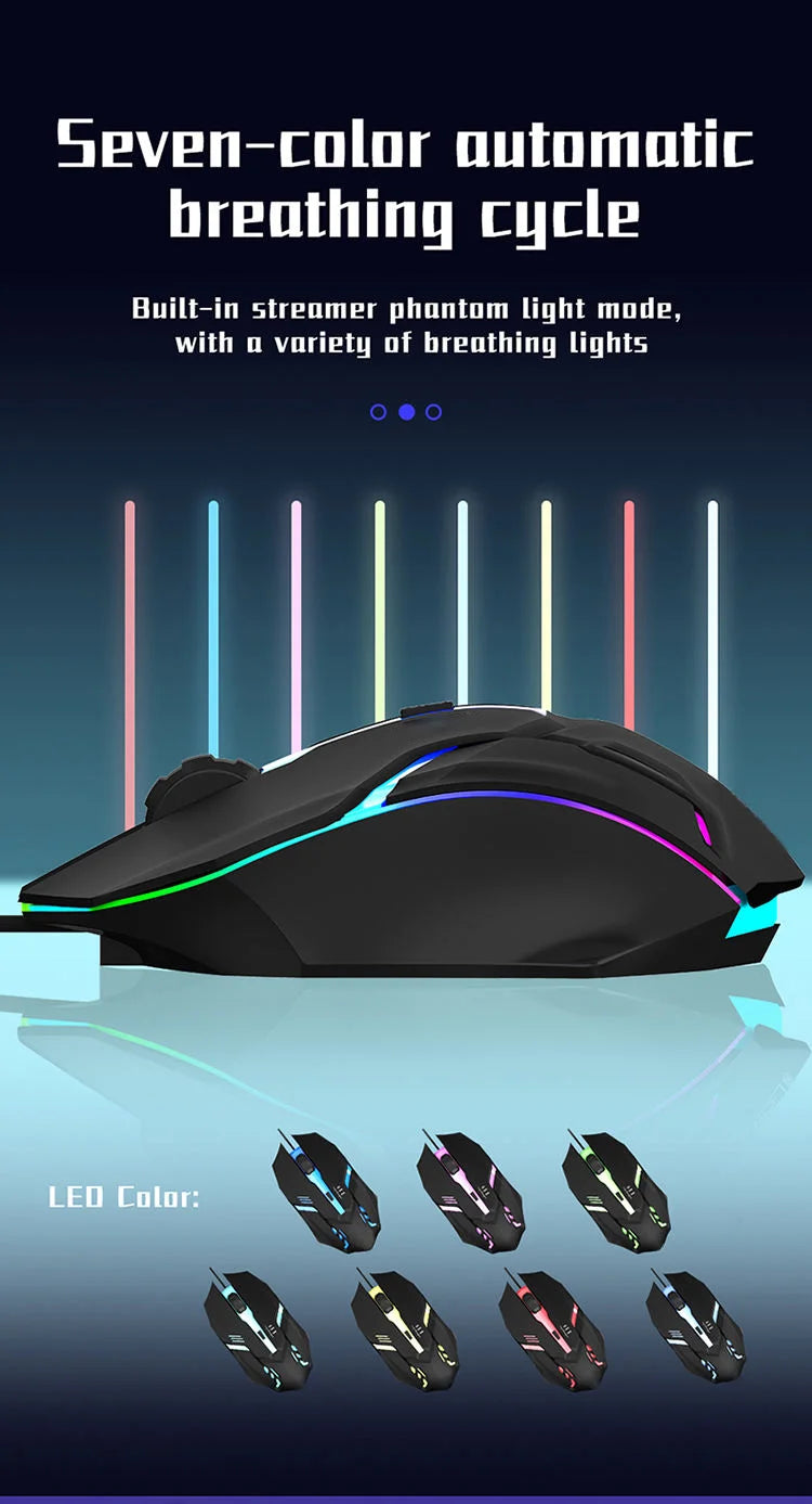 ErgoGlow Gaming Mouse