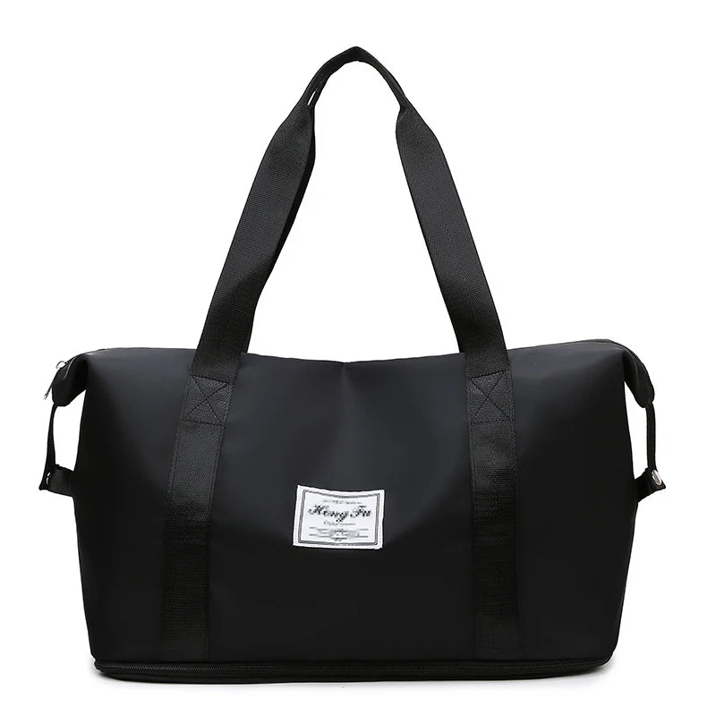 UNIXINU Carry On Travel Duffle Bag Nylon Waterproof Sports Gym Tote Bags for Women Large Capacity Storage Luggage Handbag