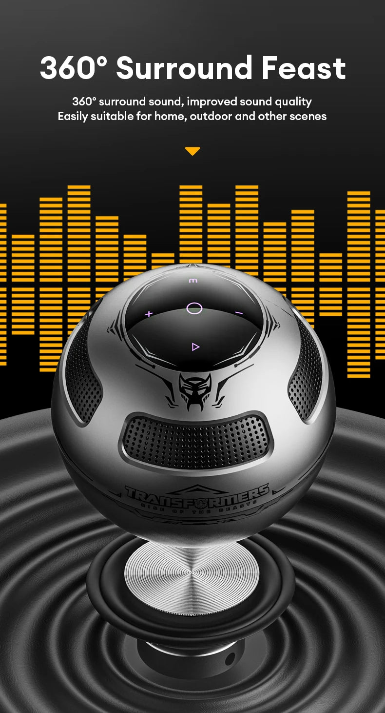 TRANSFORMERS TF-Y17 Portable Bluetooth Stereo Speaker