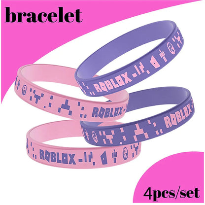 Roblox Girl Silicone Party Bracelets