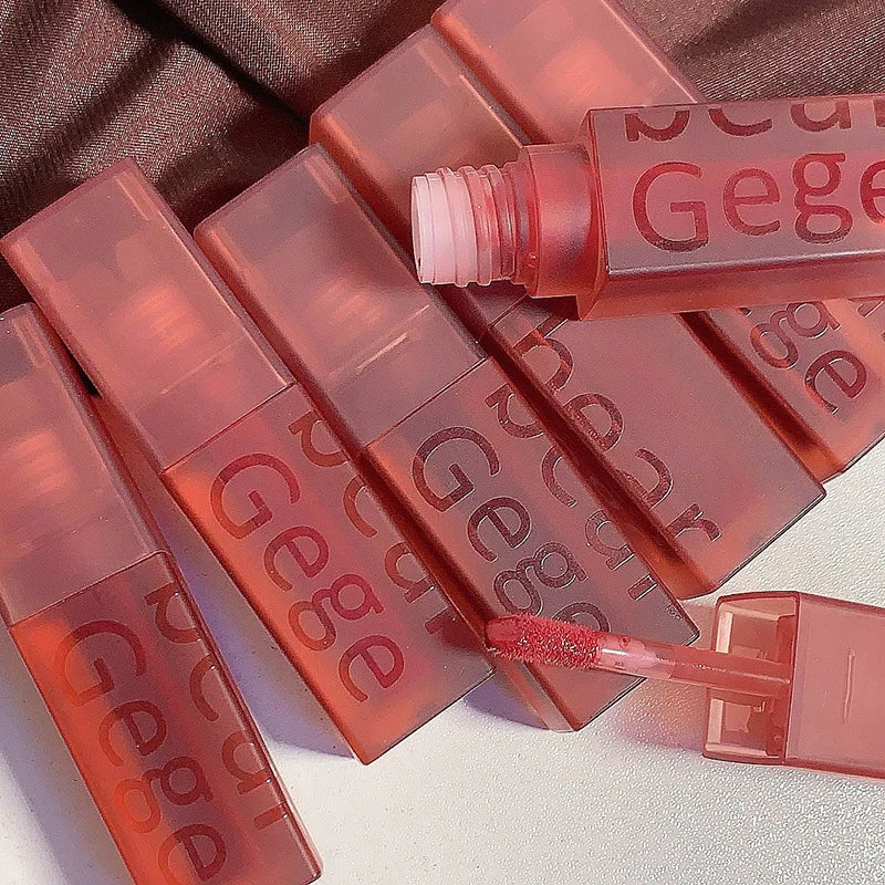 Gege Bear Velvet Lip Glaze.
