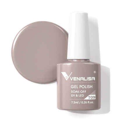 Venalisa VIP4 Nail Gel Polish HEMA/TPO FREE Full Coverage Beautiful Semi Permanent Soak Off UV LED Gel Nail Polish Gel Lacquer