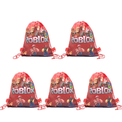 Roblox Drawstring Party Bags Set (6–56pcs)