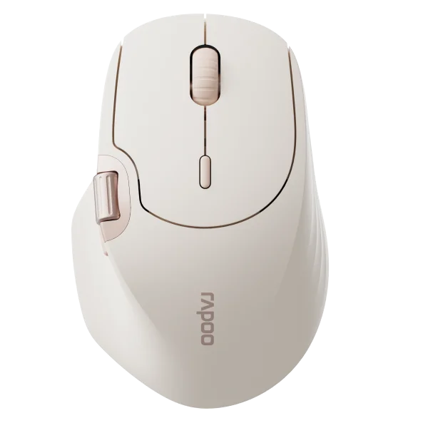 Rapoo MT560 Mouse 3mode Wireless Mice Ergonomic Hall Magnetic Induction Knob Cross Screen Custom Lightweight Gaming Pc Accessory