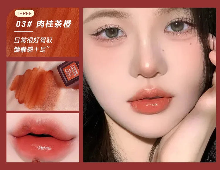 Gege Bear Velvet Lip Glaze.