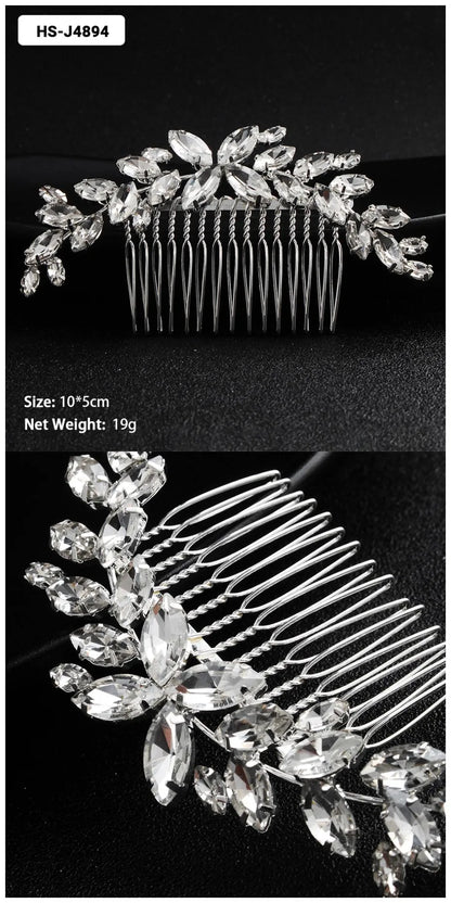 Crystal Bridal Hair Comb.