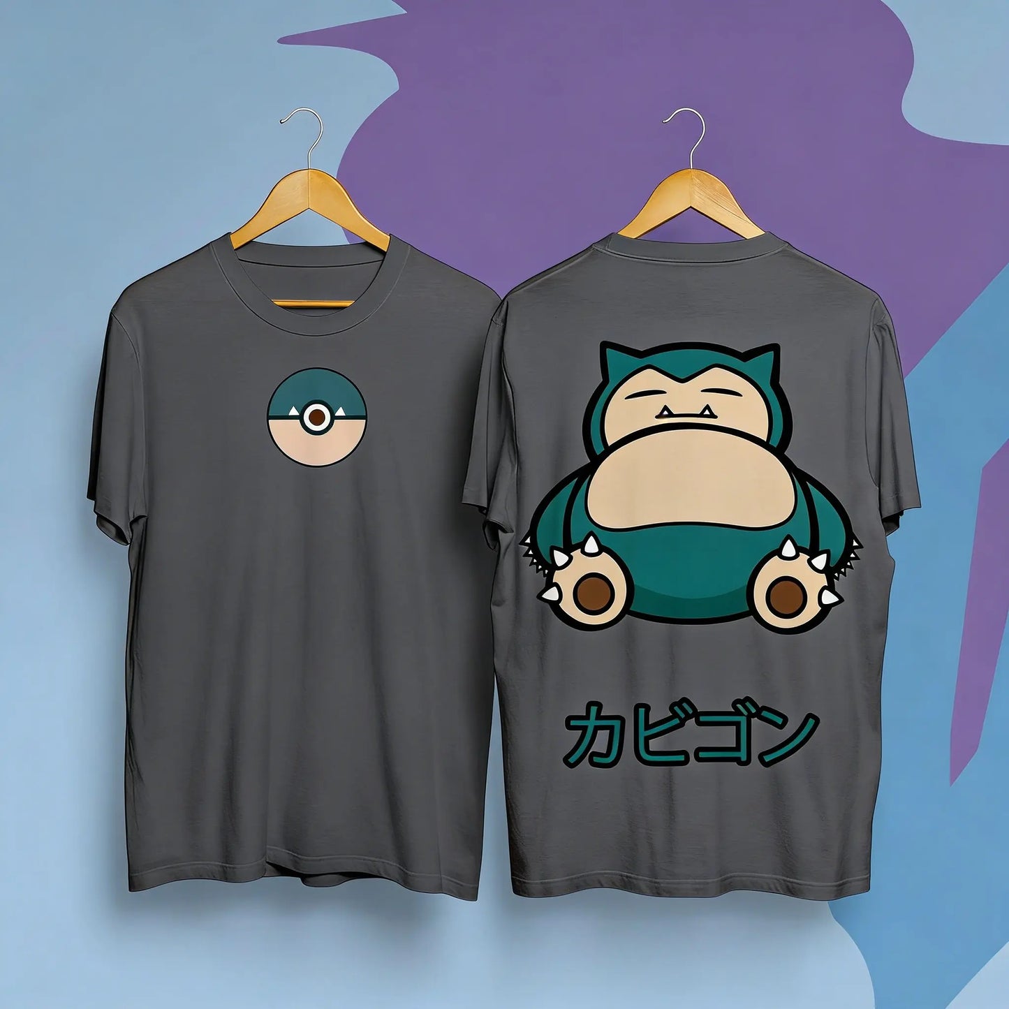 Unsiex Pokemon Snorlax T Shirt Men Women Cotton Short Sleeve Graphic Print Casual Tops Anime Tee 2026 Summer Cartoon Y2k Clothes