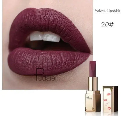 New Sexy Nude 26 Color Cosmetics Lip Stick Moisturizer Long Lasting Lips Batom Makeup Matte Black Lipstick Waterproof maquiagem