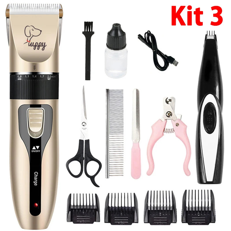 Electric Pet Clipper Grooming Kit 🐶🐱