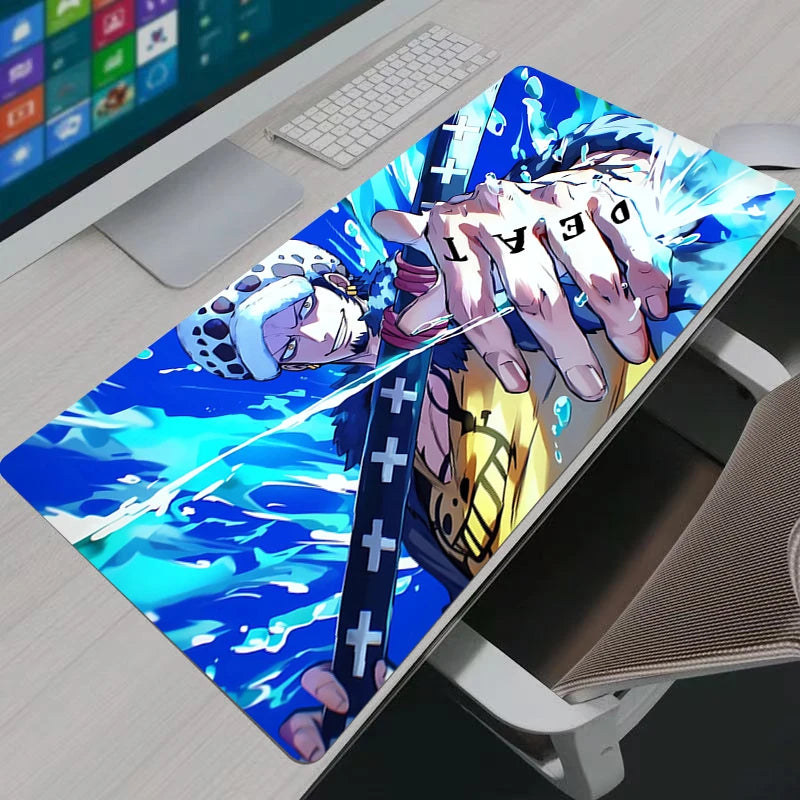 One Piece Trafalgar Law XXL Gaming Mouse Pad: Heart Pirates Edition Desk Mat