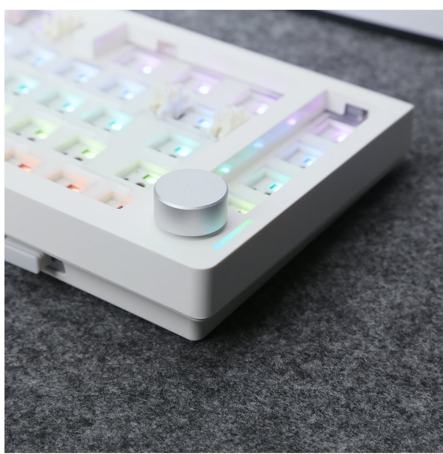 ZUOYA GMK70 VIA/Qmk separate Gaming Mechanical Keyboard kit  Wired Wireless Bluetooth Hot Swappable Gasket Customized Split