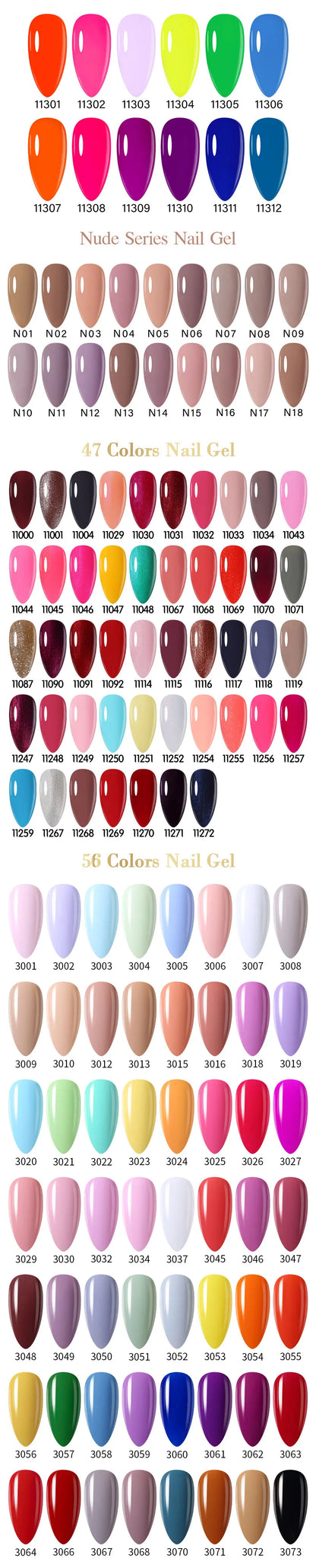 Arte Clavo 15ml 24pcs/Set Gel Nail Polish Set Kit Semi Permanent Base Top Coat LED Varnish Summer Neon Colors UV Nails Art Gel