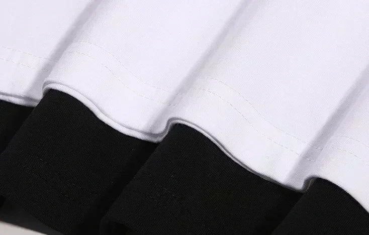 Men's New  Pokémon Handheld Game Snorlax T-shirt Summer New Men's and Women's Japanese  Trend Loose Casual Short-sleeved Top
