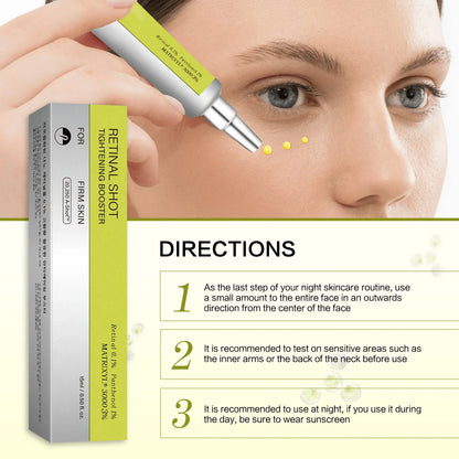 Retinal Shot Tightening Booster: 0.1% Nano-Retinal & Matrixyl 3000 Anti-Aging Serum