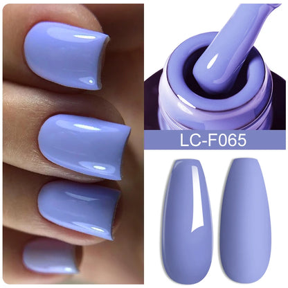 LILYCUTE 15ML Quick Extension Gel Nail Polish Nude Milk White Color Finger Prolong Acrylic Crystal Construction Hard Gel Varnish